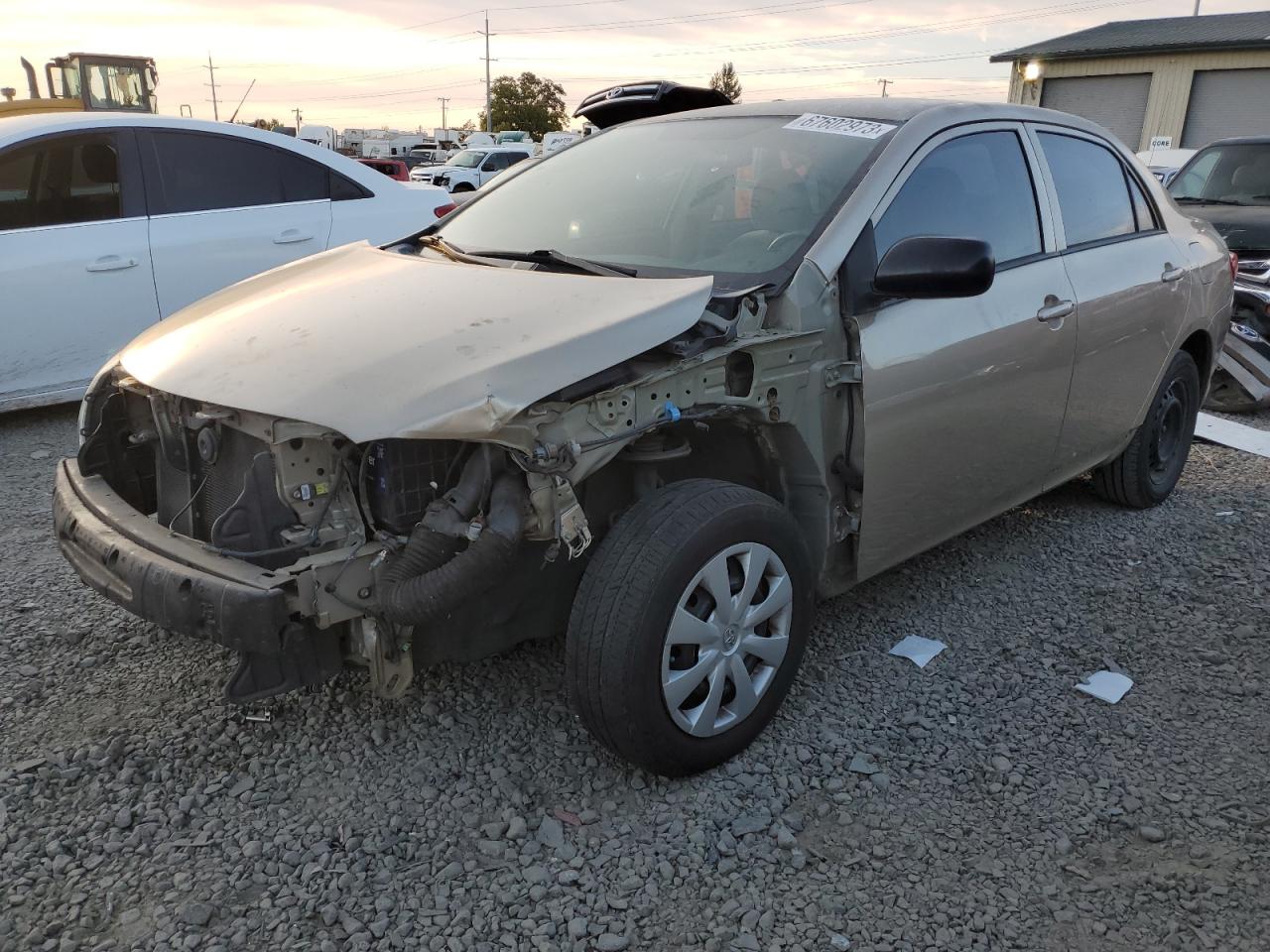 Image 1 of 2010 TOYOTA COROLLA BASE 2010 with VIN 2T1BU4EE0AC317034