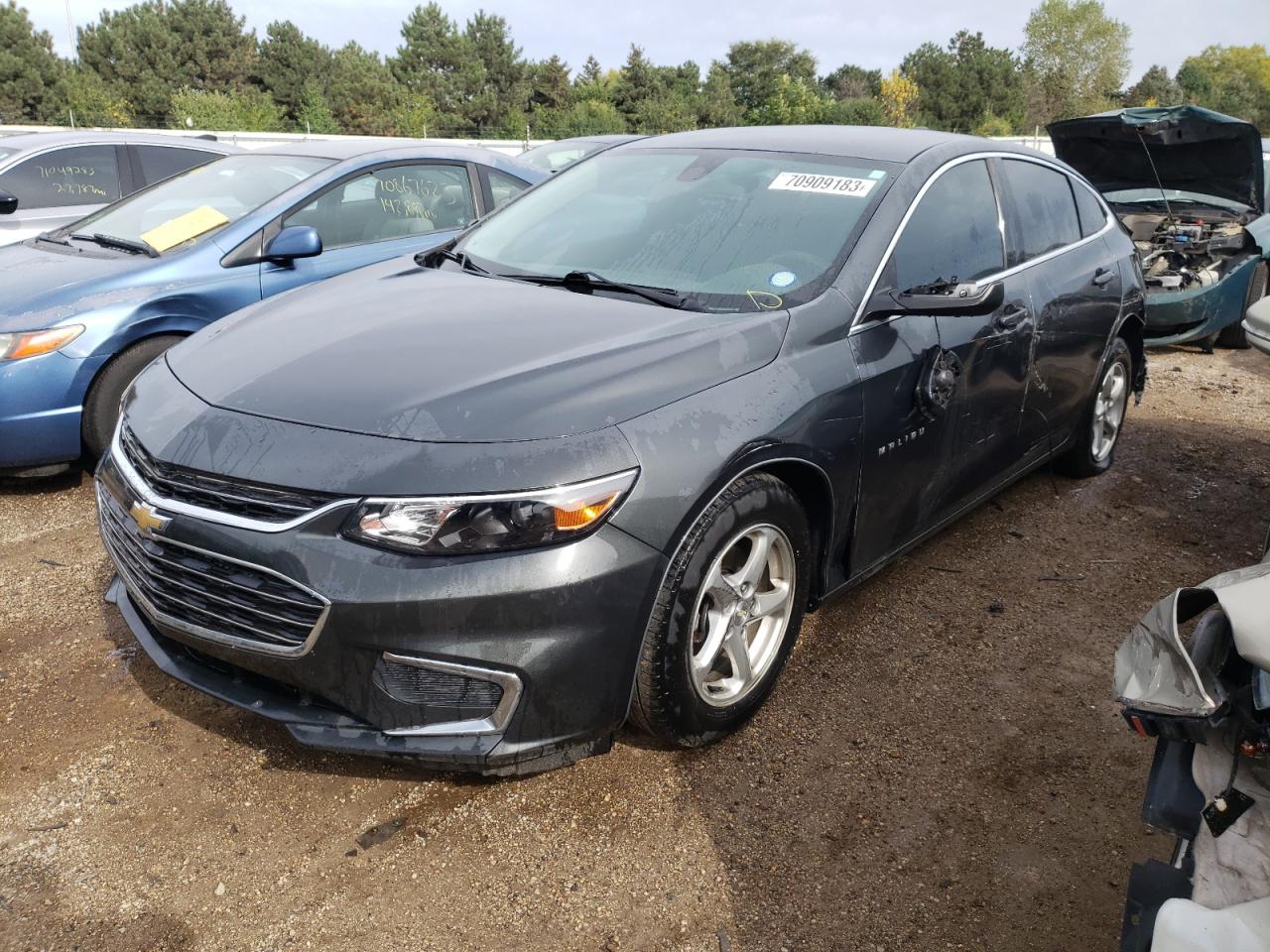 Image 1 of 2018 CHEVROLET MALIBU LS 2018 with VIN 1G1ZB5STXJF220307