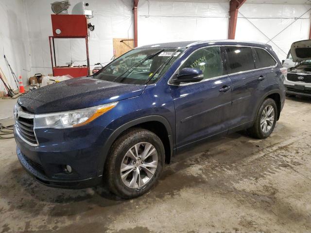 Obraz 2015 TOYOTA HIGHLANDER XLE 2015