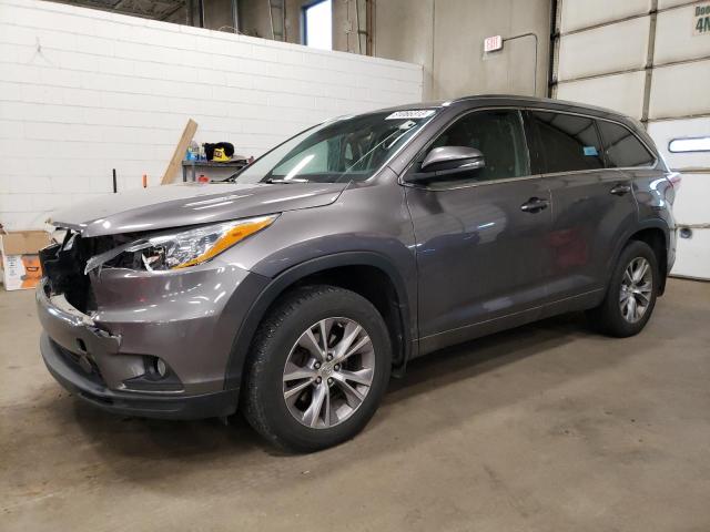 2015 TOYOTA HIGHLANDER XLE 2015 image