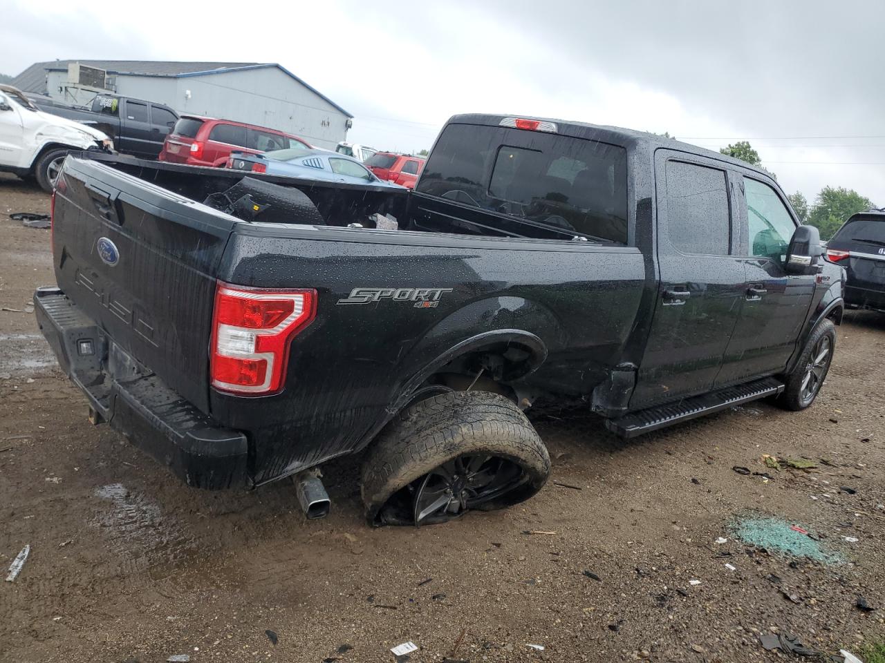 Image 3 of 2018 FORD F150 SUPERCREW 2018 with VIN 1FTFW1EG4JFA78672