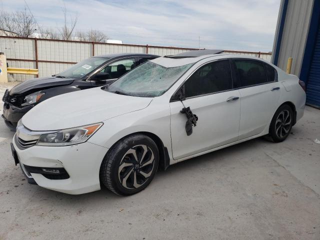 Image 1 of 2017 HONDA ACCORD EXL 2017 with VIN 1HGCR2F81HA189373