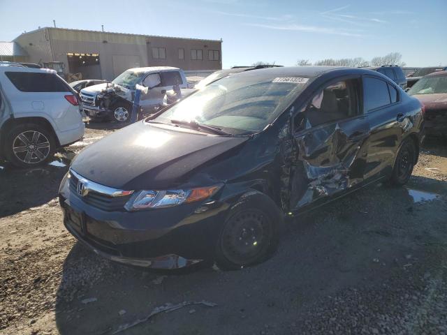 Obraz 1 z 2012 HONDA CIVIC LX 2012 z VIN 19XFB2F57CE095977