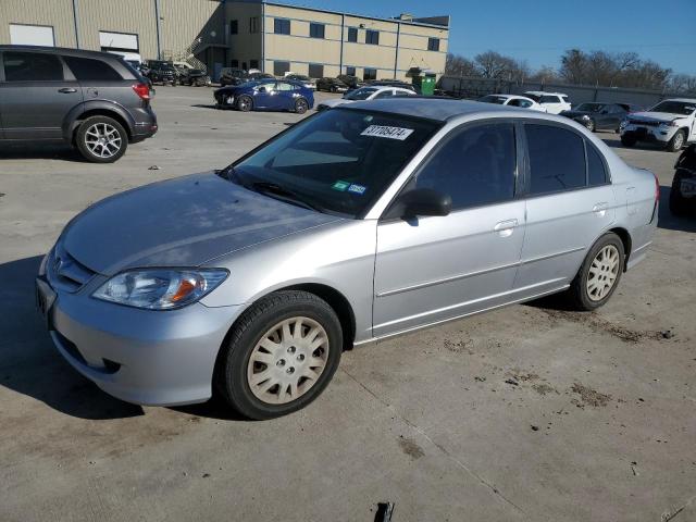 Image 1 of 2005 HONDA CIVIC LX 2005 with VIN JHMES16515S000737