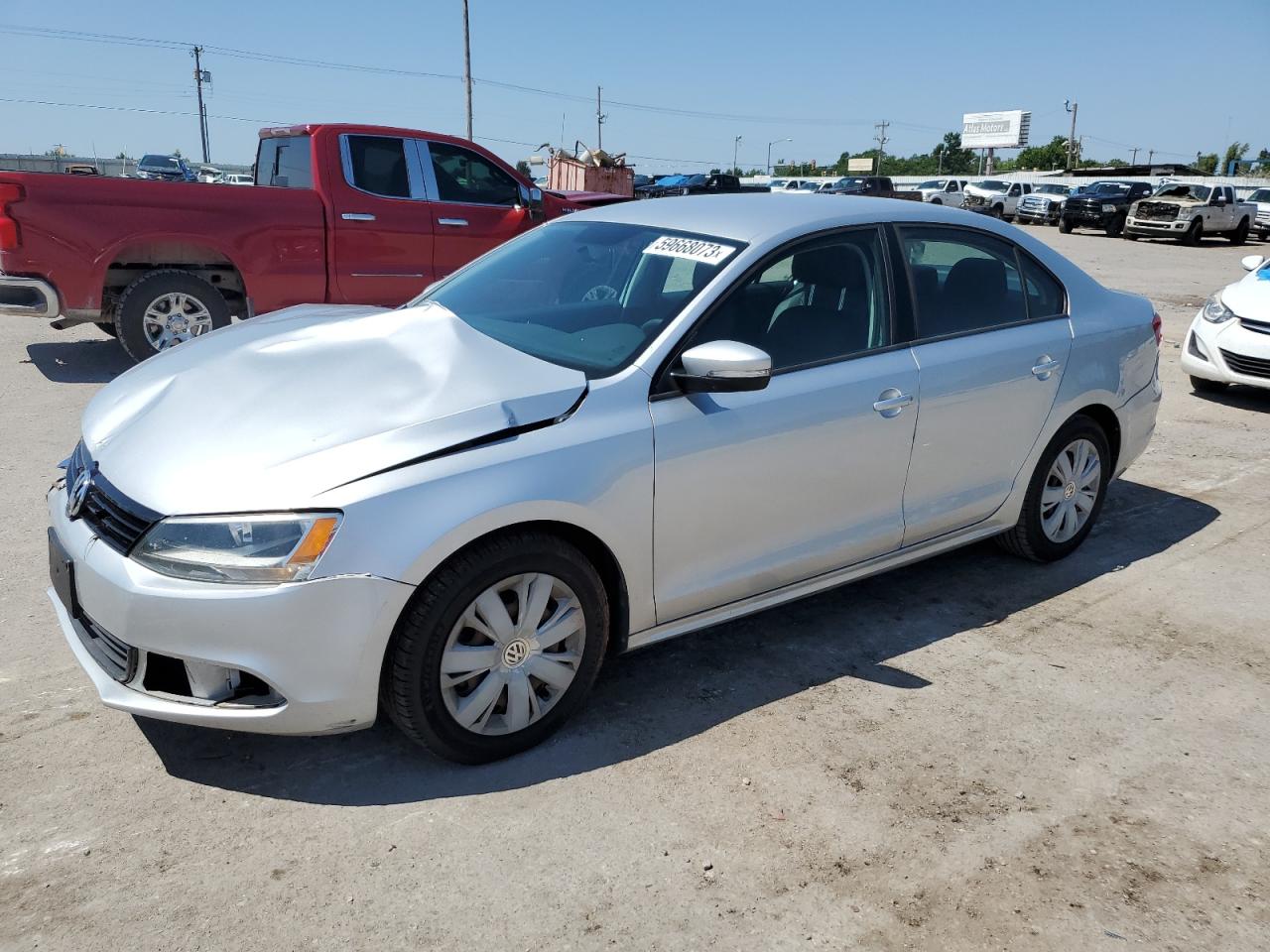 Изображение 1 2012 VOLKSWAGEN JETTA SE 2012 с VIN 3VWDP7AJXCM112607