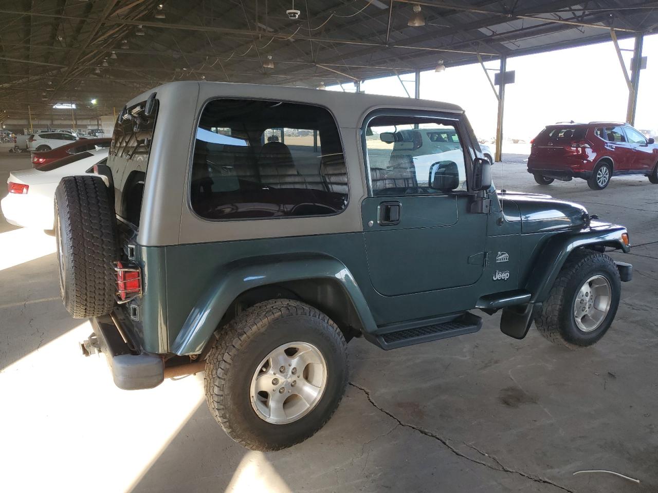 Image 3 of 2003 JEEP WRANGLER / TJ SAHARA 2003 with VIN 1J4FA59S13P334486