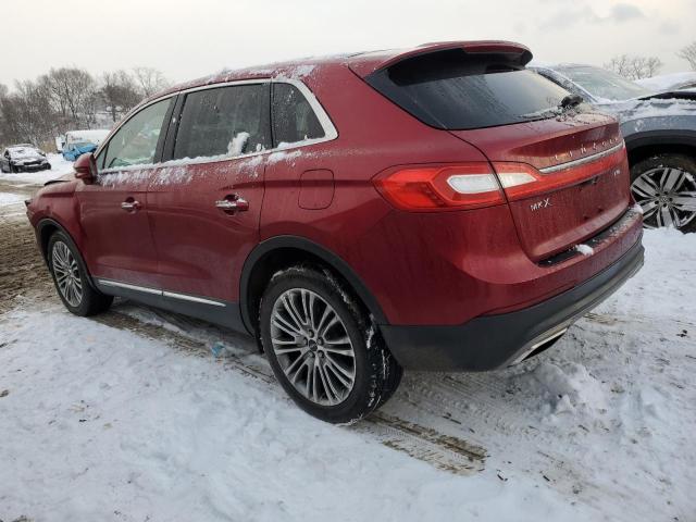 Image 2 of 2016 LINCOLN MKX RESERVE 2016 with VIN 2LMTJ8LR4GBL24032