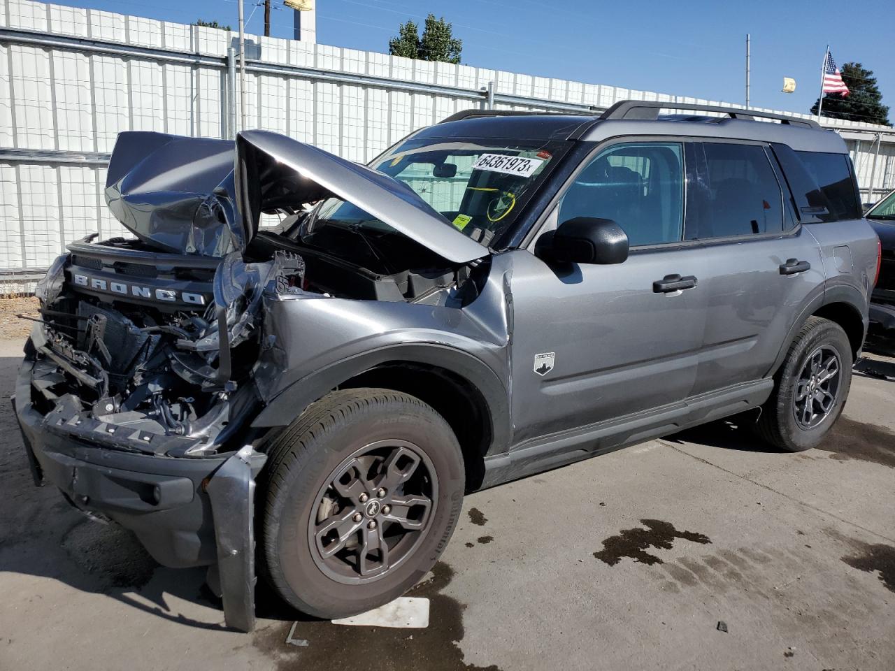 Image 1 of 2021 FORD BRONCO SPORT BIG BEND 2021 with VIN 3FMCR9B65MRA66599