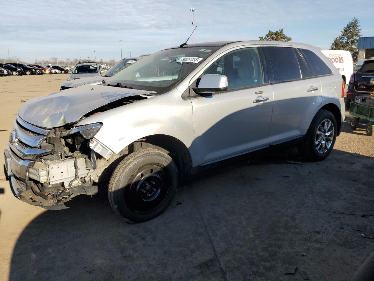 Image 1 of 2011 FORD EDGE SEL 2011 with VIN 2FMDK3JC2BBA22861