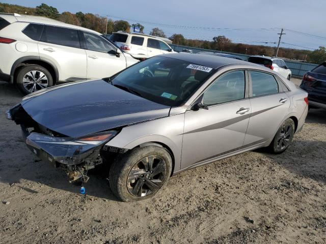 Image 1 of 2021 HYUNDAI ELANTRA SEL 2021 with VIN KMHLM4AG3MU182923