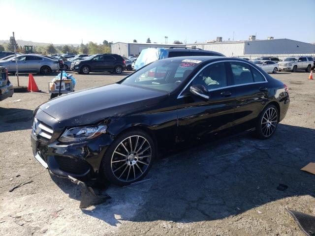 Image 1 of 2015 MERCEDES-BENZ C 300 4MATIC 2015 with VIN 55SWF4KB9FU014986