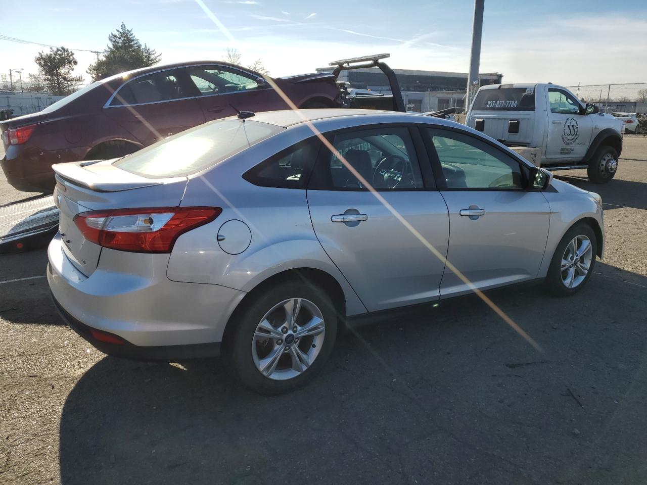 Image 3 of 2012 FORD FOCUS SE 2012 with VIN 1FAHP3F29CL153011