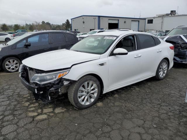 Image 1 of 2018 KIA OPTIMA EX 2018 with VIN 5XXGU4L35JG270079