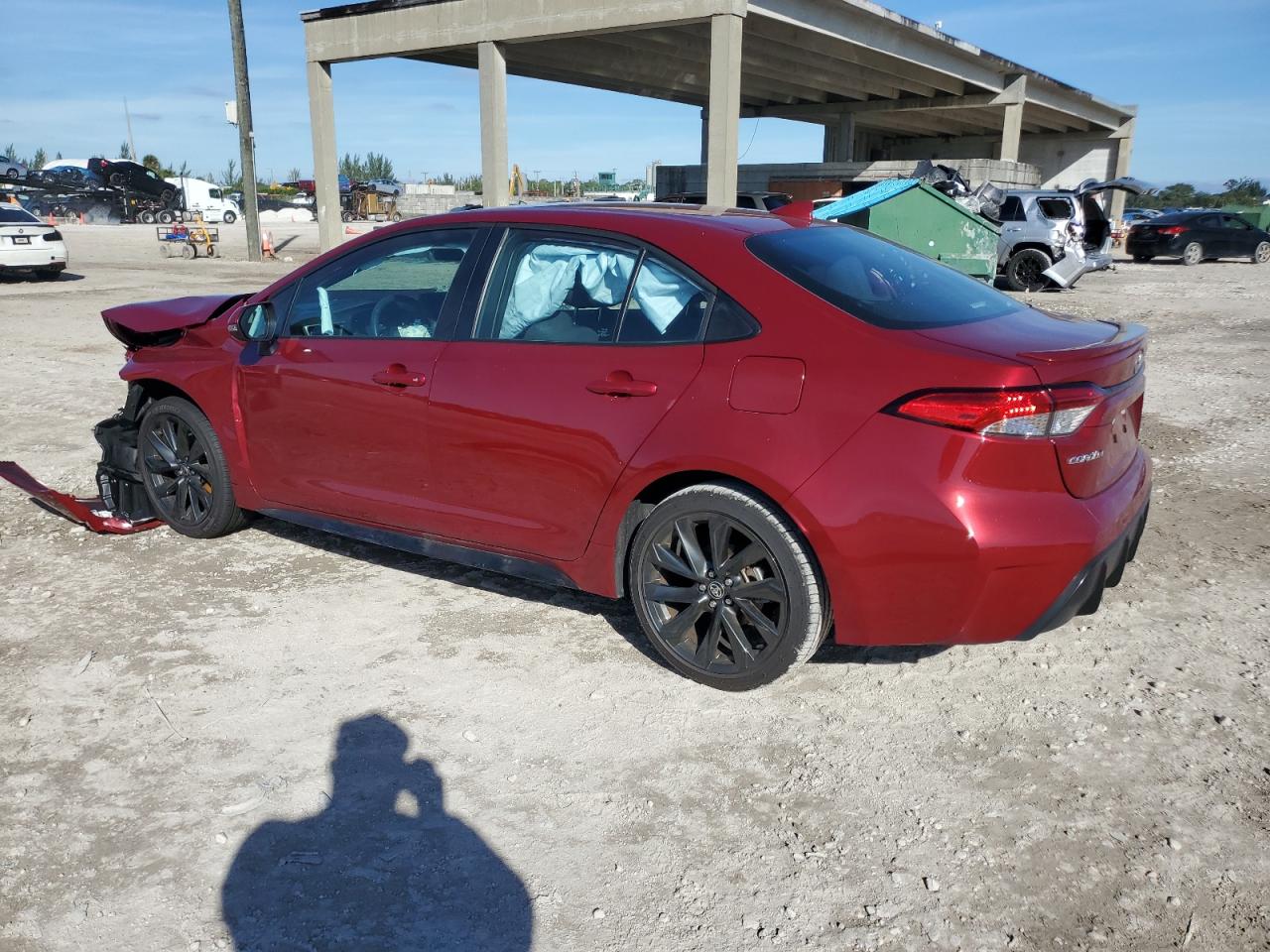 Image 2 of 2023 TOYOTA COROLLA SE 2023 with VIN 5YFS4MCEXPP150323