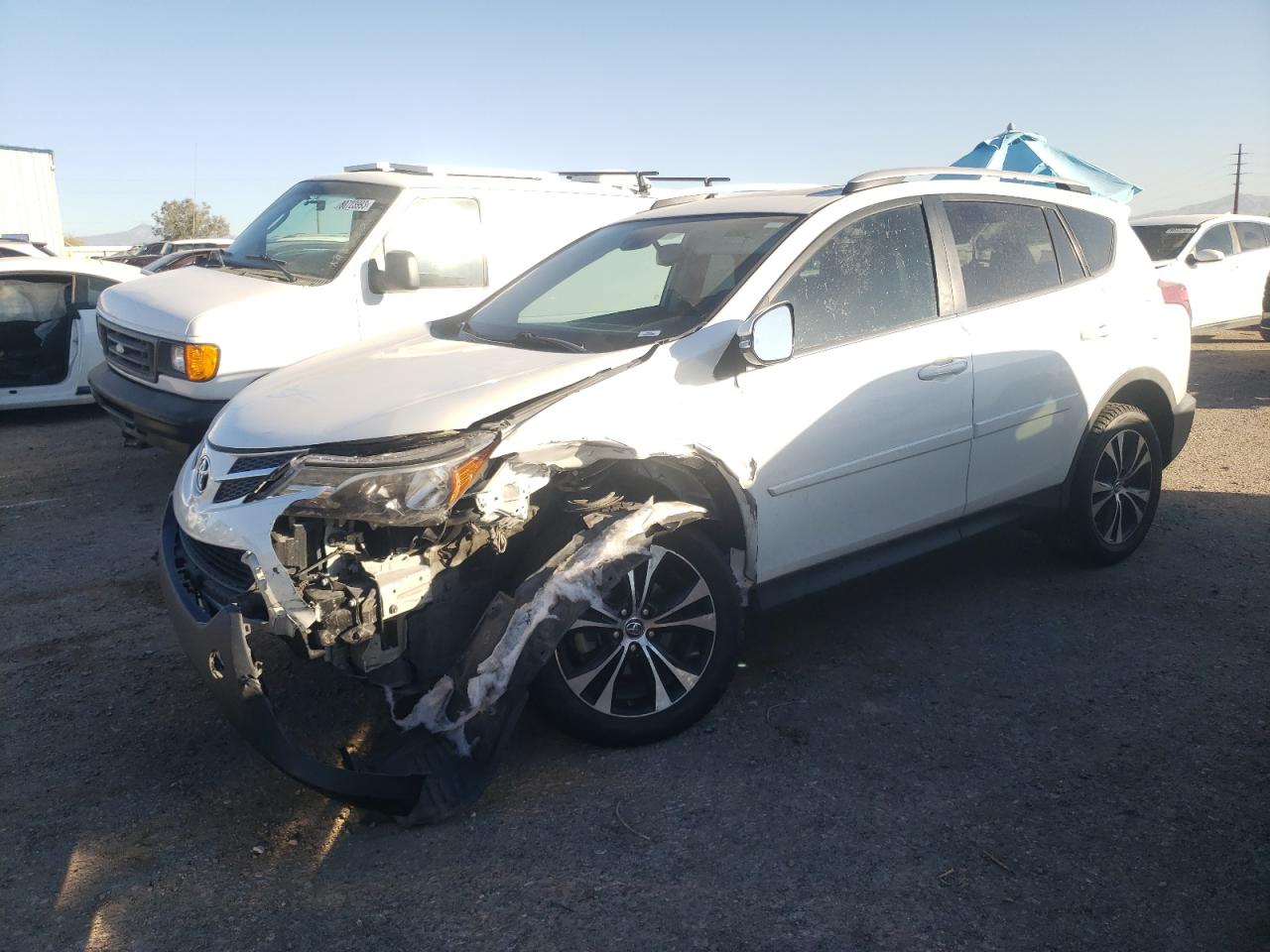Image 1 of 2015 TOYOTA RAV4 LIMITED 2015 with VIN 2T3YFREV2FW182363
