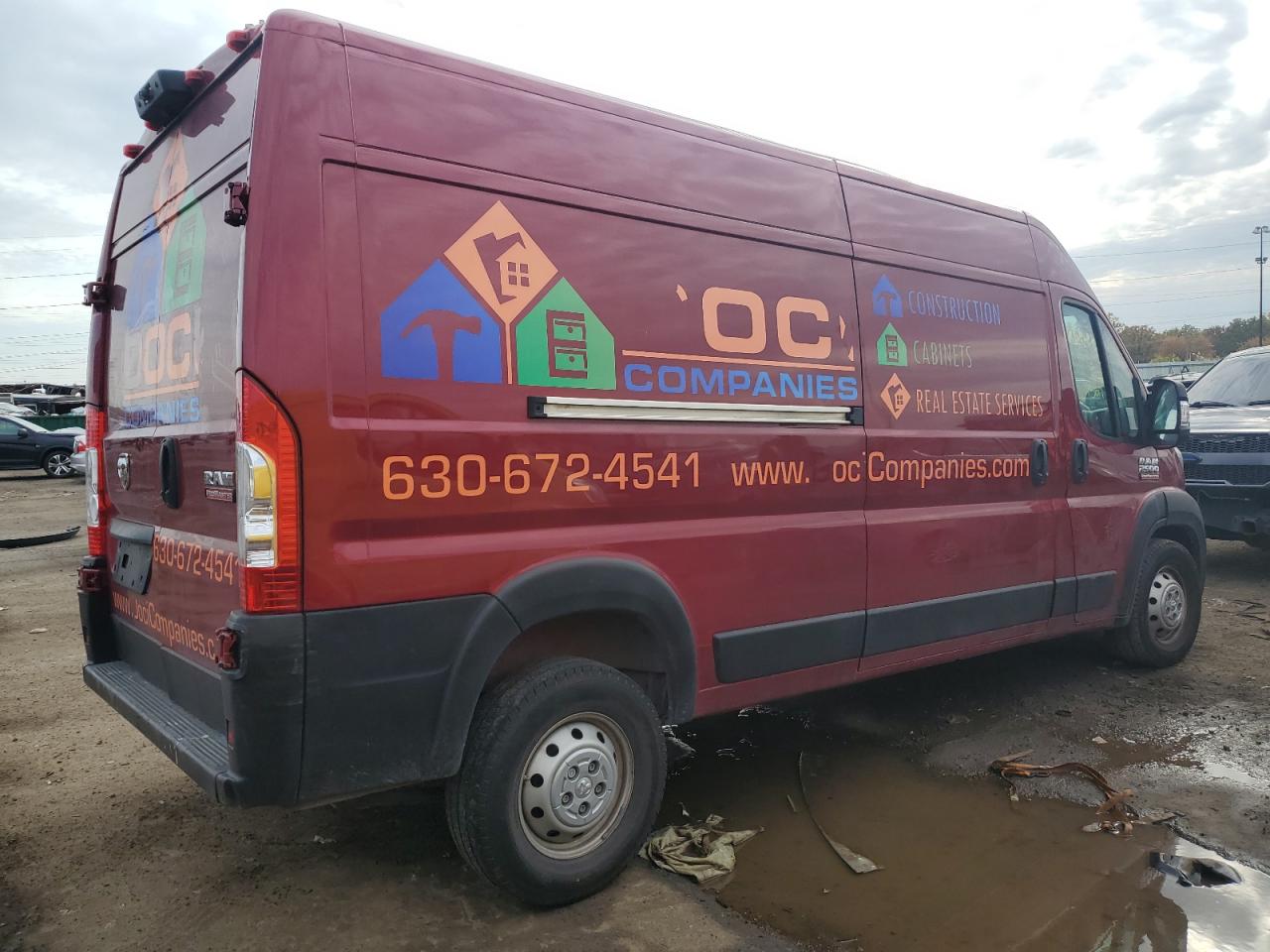 Obraz 3 z 2020 RAM PROMASTER 2500 2500 HIGH 2020 z VIN 3C6TRVDG9LE133124