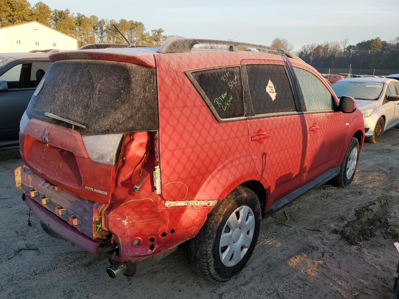 Изображение 3 2011 MITSUBISHI OUTLANDER ES 2011 с VIN JA4AS2AW1BU019546