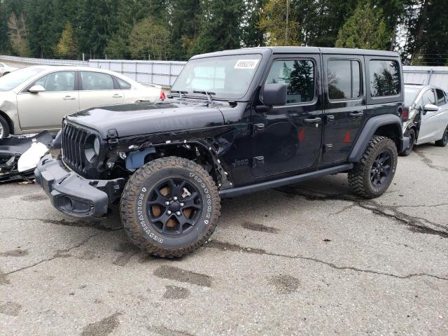 Image 1 of 2021 JEEP WRANGLER UNLIMITED SPORT 2021 with VIN 1C4HJXDG7MW509246