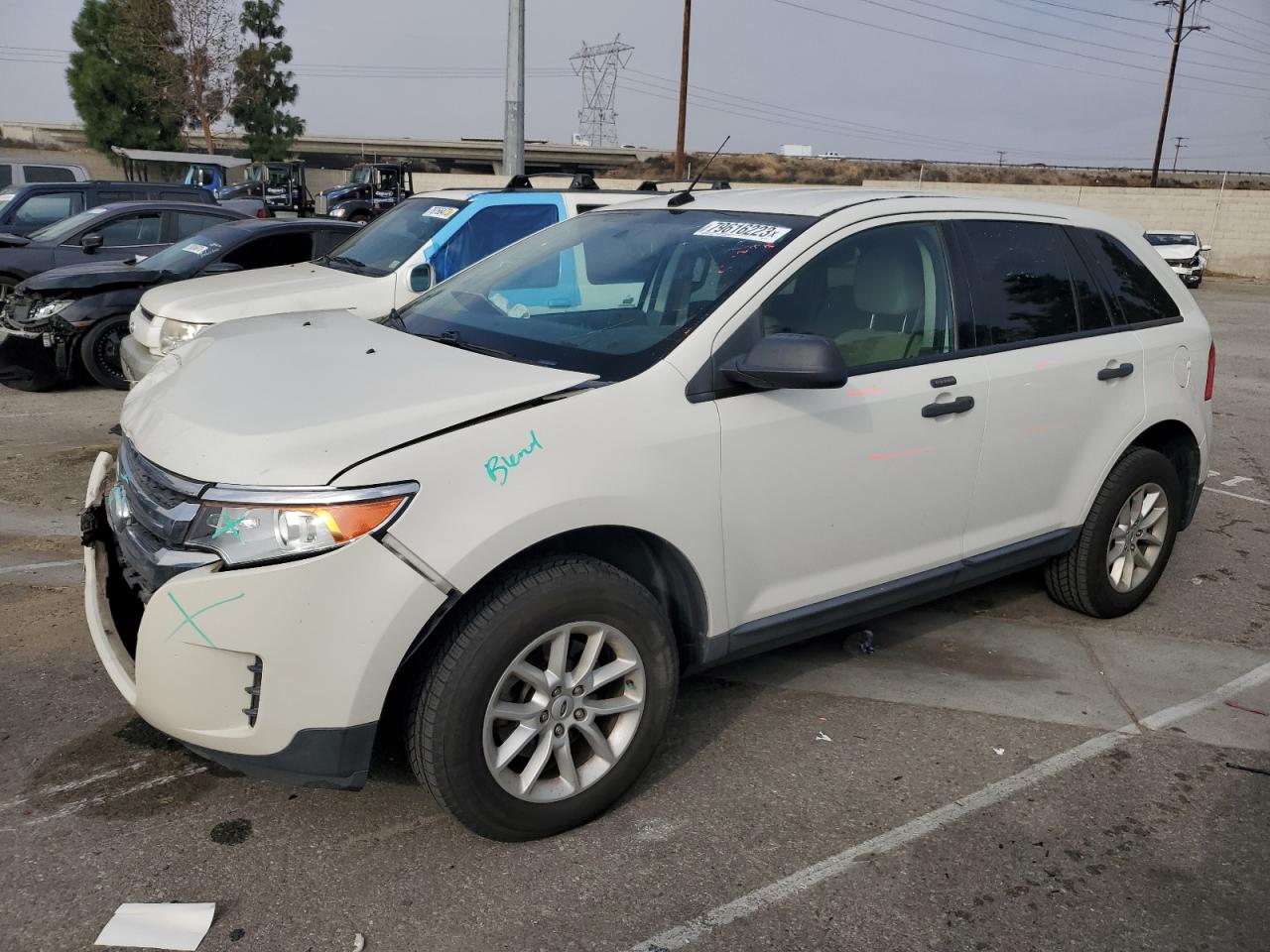 Image 1 of 2013 FORD EDGE SE 2013 with VIN 2FMDK3GCXDBB17856