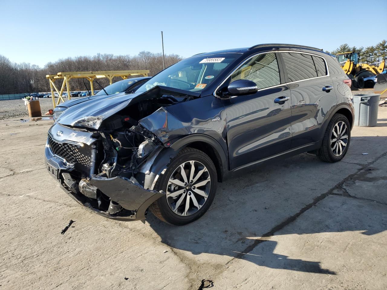 Obraz 1 z 2018 KIA SPORTAGE EX 2018 z VIN KNDPNCAC0J7350554