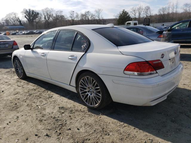 Изображение 2 2007 BMW 750 I 2007 с VIN WBAHL83547DT09101