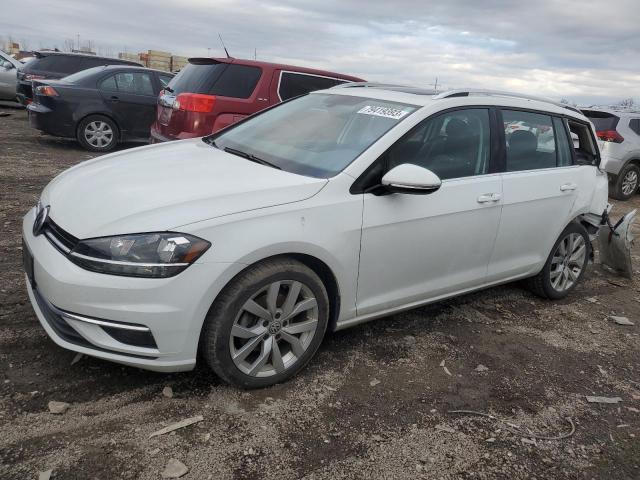 Image 1 of 2018 VOLKSWAGEN GOLF SPORTWAGEN SEL 2018 with VIN 3VWL17AU0JM761711