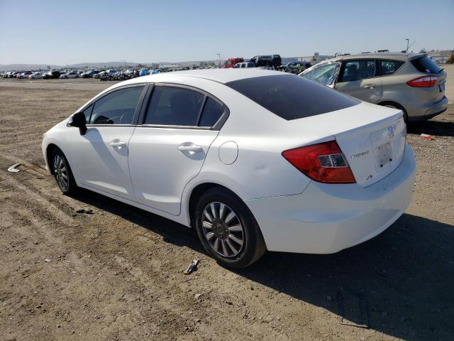 Image 2 of 2012 HONDA CIVIC LX 2012 with VIN 19XFB2F55CE374540