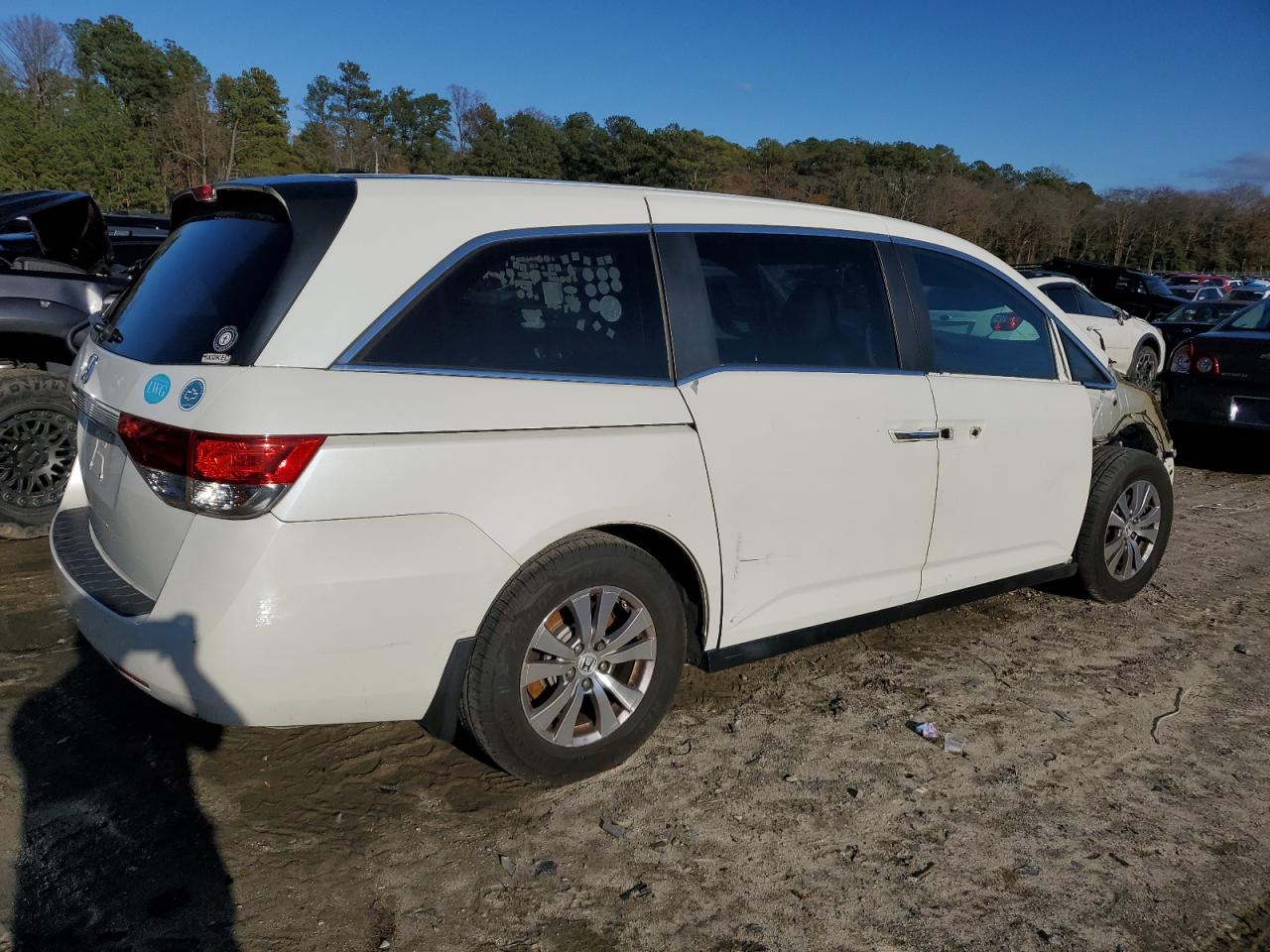 Изображение 3 2014 HONDA ODYSSEY EXL 2014 с VIN 5FNRL5H6XEB131546
