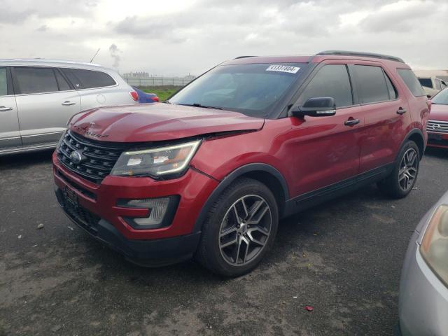 Image 1 of 2016 FORD EXPLORER SPORT 2016 with VIN 1FM5K8GT2GGD12025