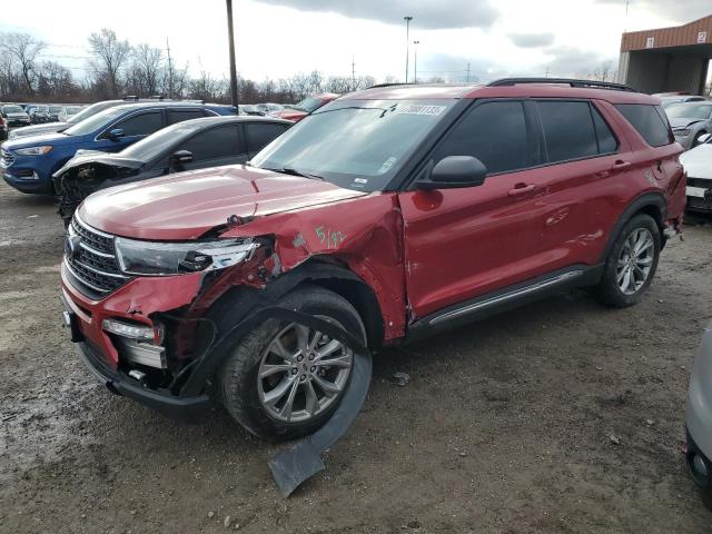 Image 1 of 2022 FORD EXPLORER XLT 2022 with VIN 1FMSK7DH5NGA79798