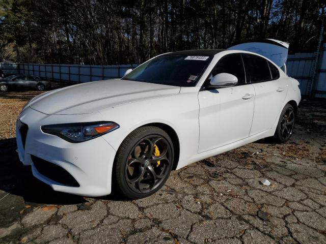 Image 1 of 2017 ALFA ROMEO GIULIA TI Q4 2017 with VIN ZARFAEEN8H7560589