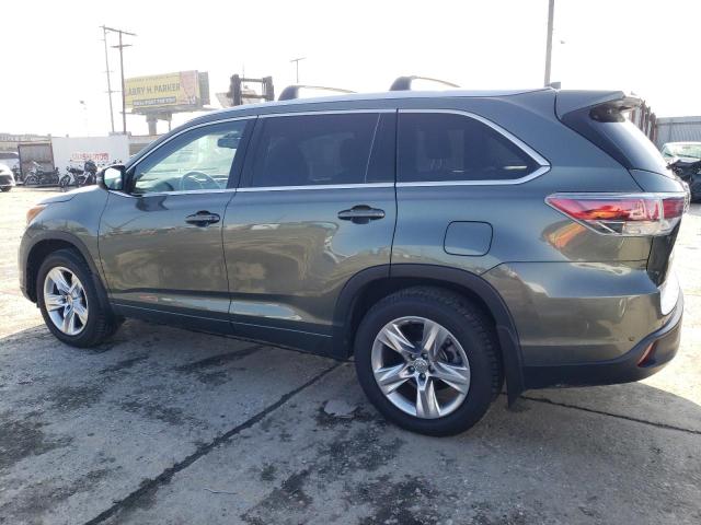 Изображение 2 2015 TOYOTA HIGHLANDER LIMITED 2015 с VIN 5TDDKRFH6FS212789