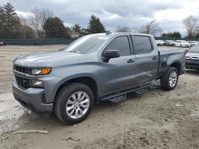 Image 1 of 2021 CHEVROLET SILVERADO K1500 CUSTOM 2021 with VIN 3GCPYBEK6MG330479