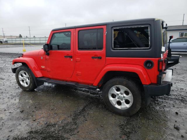 Image 2 of 2015 JEEP WRANGLER UNLIMITED SAHARA 2015 with VIN 1C4HJWEG9FL763649