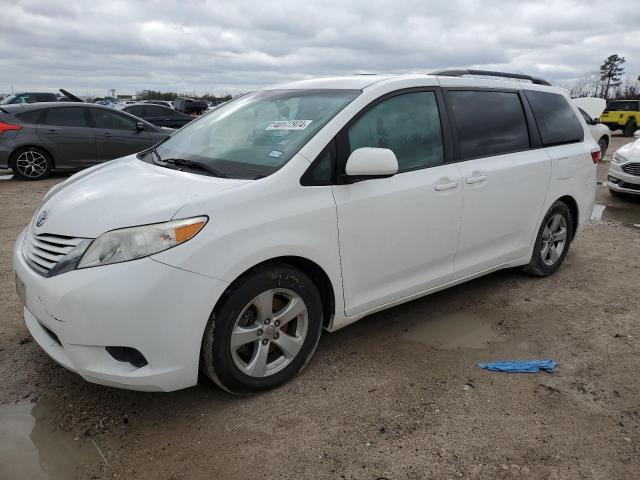Image 1 of 2017 TOYOTA SIENNA LE 2017 with VIN 5TDKZ3DC3HS766494