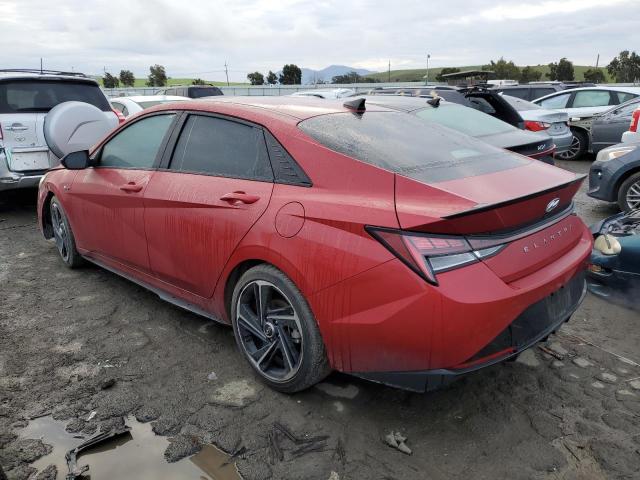 Image 2 of 2022 HYUNDAI ELANTRA N LINE 2022 with VIN KMHLR4AF4NU340146