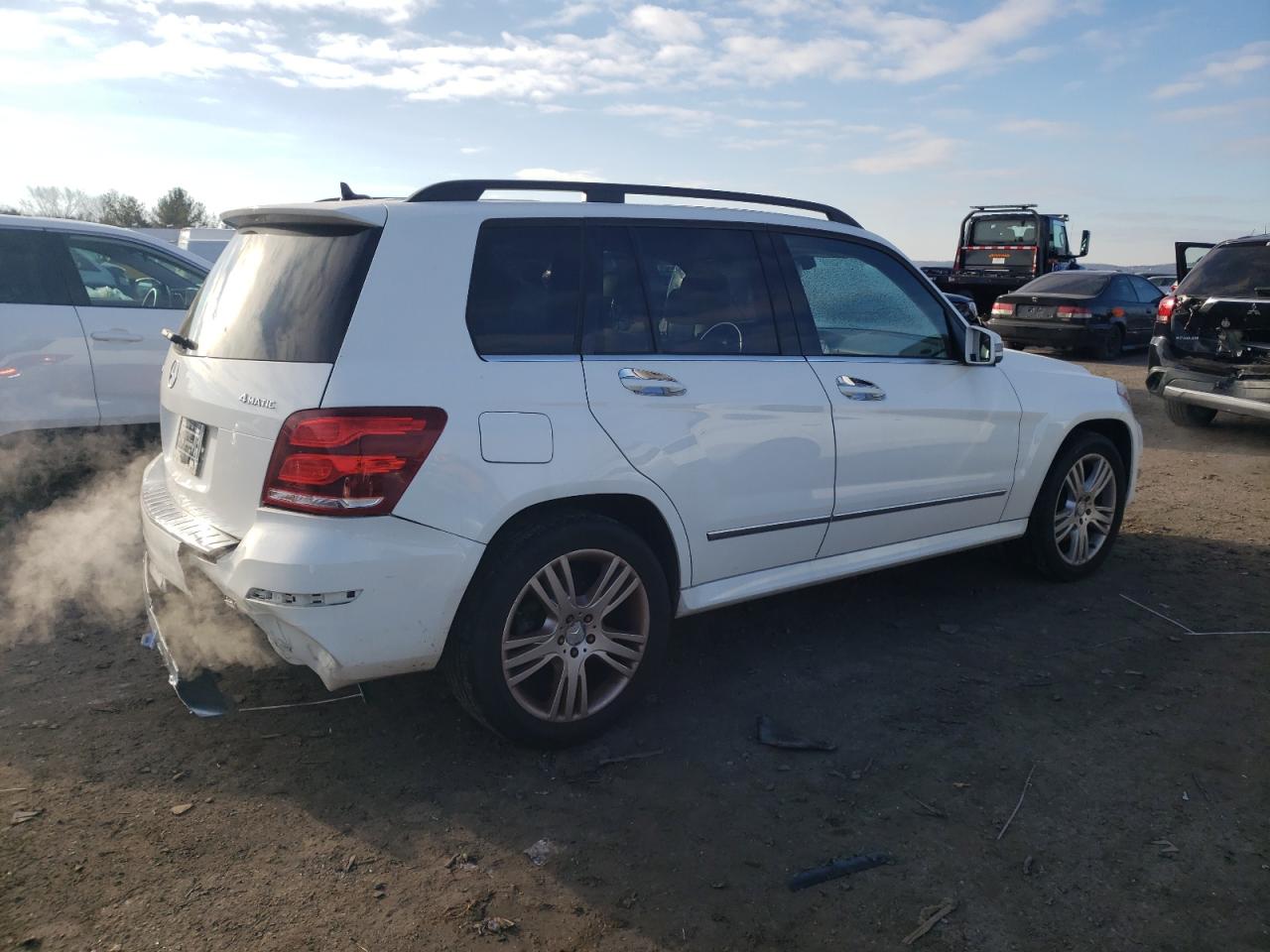 Image 3 of 2013 MERCEDES-BENZ GLK 350 4MATIC 2013 with VIN WDCGG8JB9DG038813