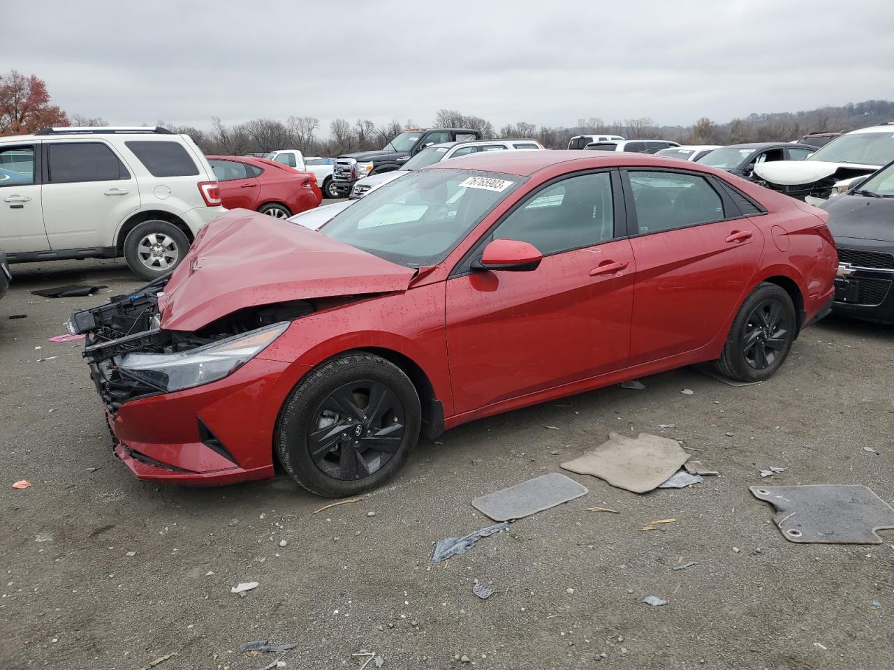 Obraz 1 z 2023 HYUNDAI ELANTRA SEL 2023 z VIN KMHLM4AG5PU377815