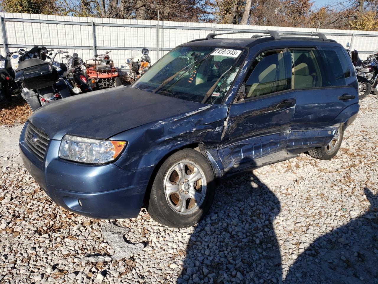 Obraz 1 z 2007 SUBARU FORESTER 2.5X 2007 z VIN JF1SG63627H722238
