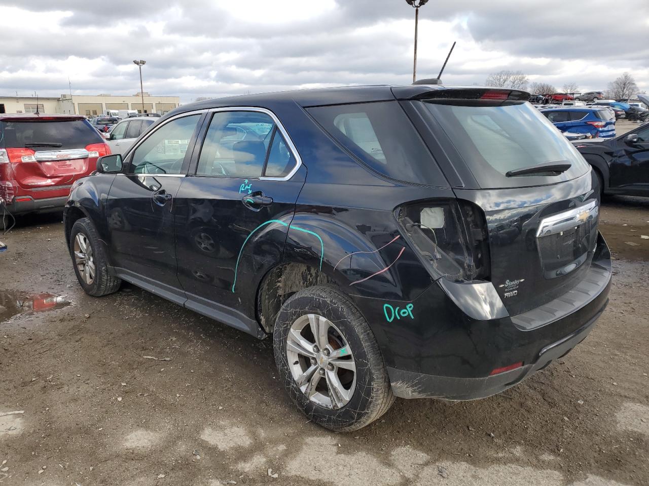 Image 2 of 2015 CHEVROLET EQUINOX LS 2015 with VIN 2GNFLEEK3F6223391