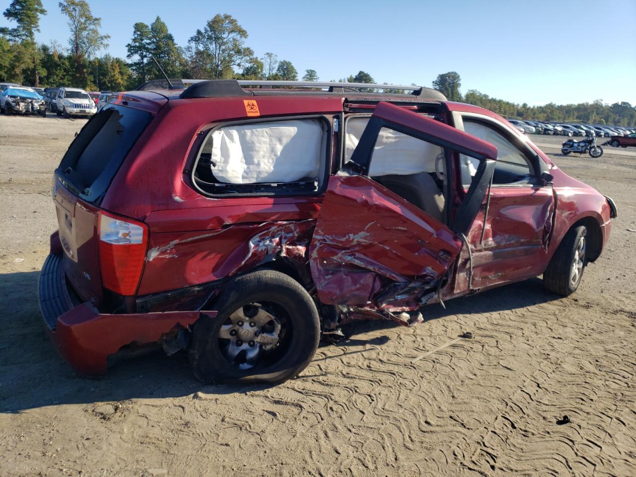 Obraz 3 z 2009 KIA SEDONA EX 2009 z VIN KNDMB233496272347