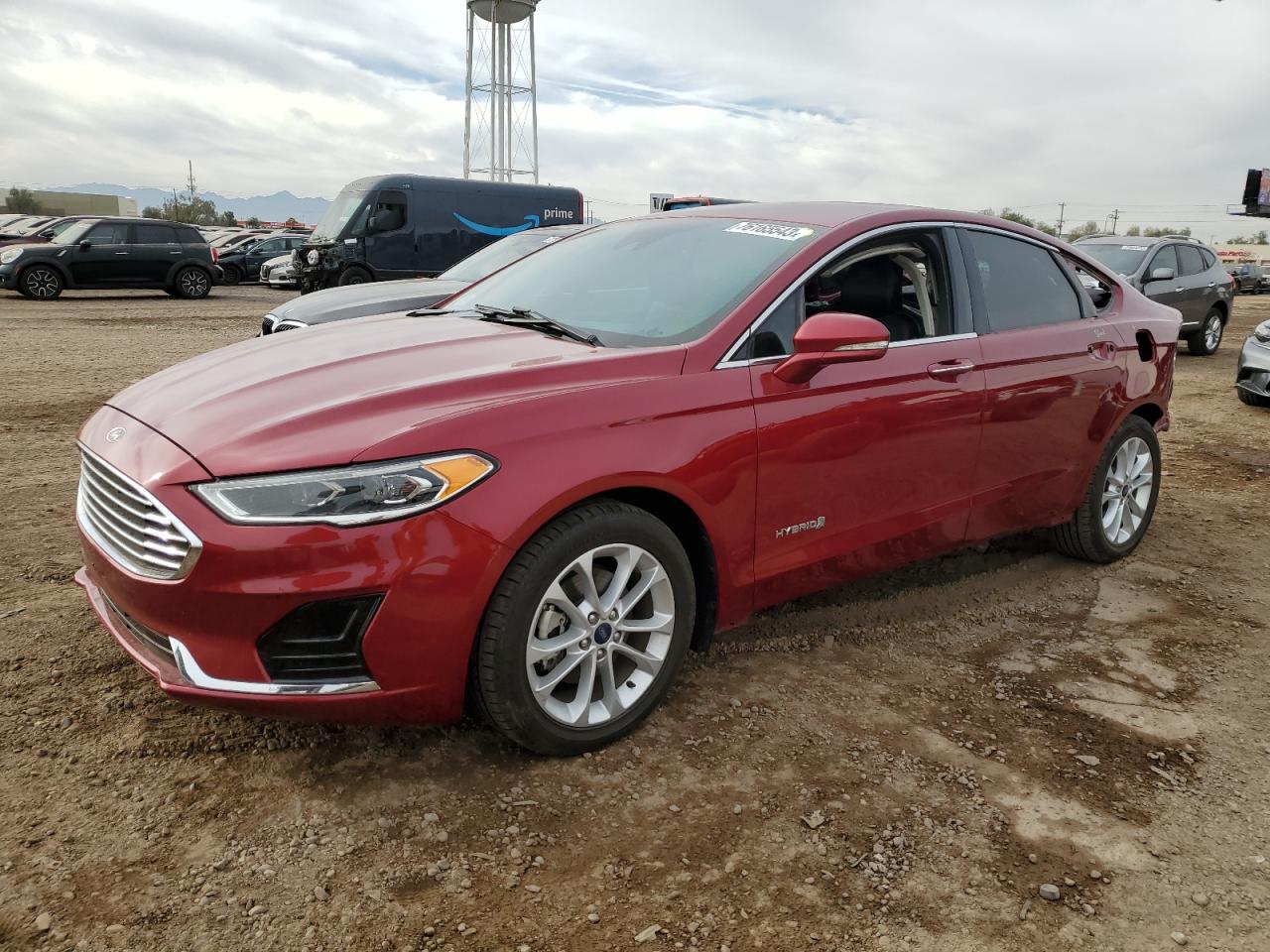 Изображение 1 2019 FORD FUSION SEL 2019 с VIN 3FA6P0MU1KR239844