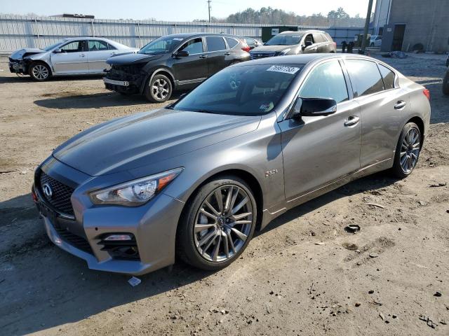 Image 1 of 2016 INFINITI Q50 RED SPORT 400 2016 with VIN JN1FV7AR8GM451281