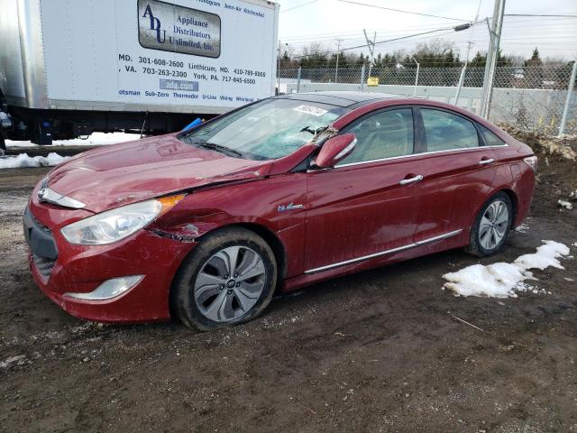 Image 1 of 2015 HYUNDAI SONATA HYBRID 2015 with VIN KMHEC4A44FA119352