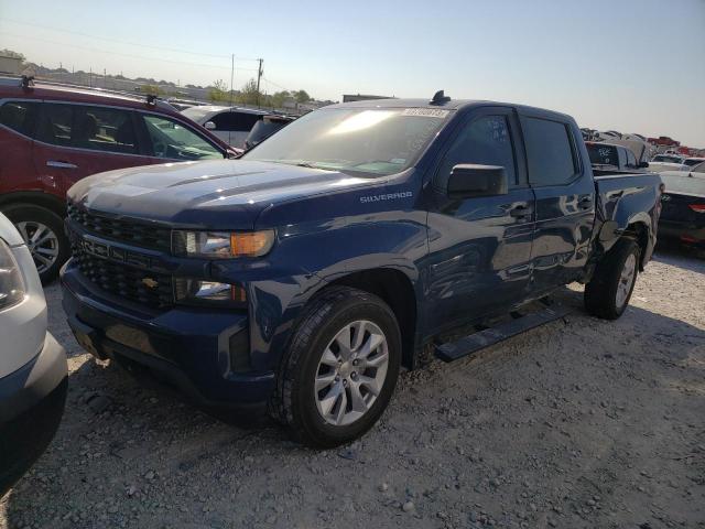 Image 1 of 2020 CHEVROLET SILVERADO C1500 CUSTOM 2020 with VIN 3GCPWBEHXLG450004