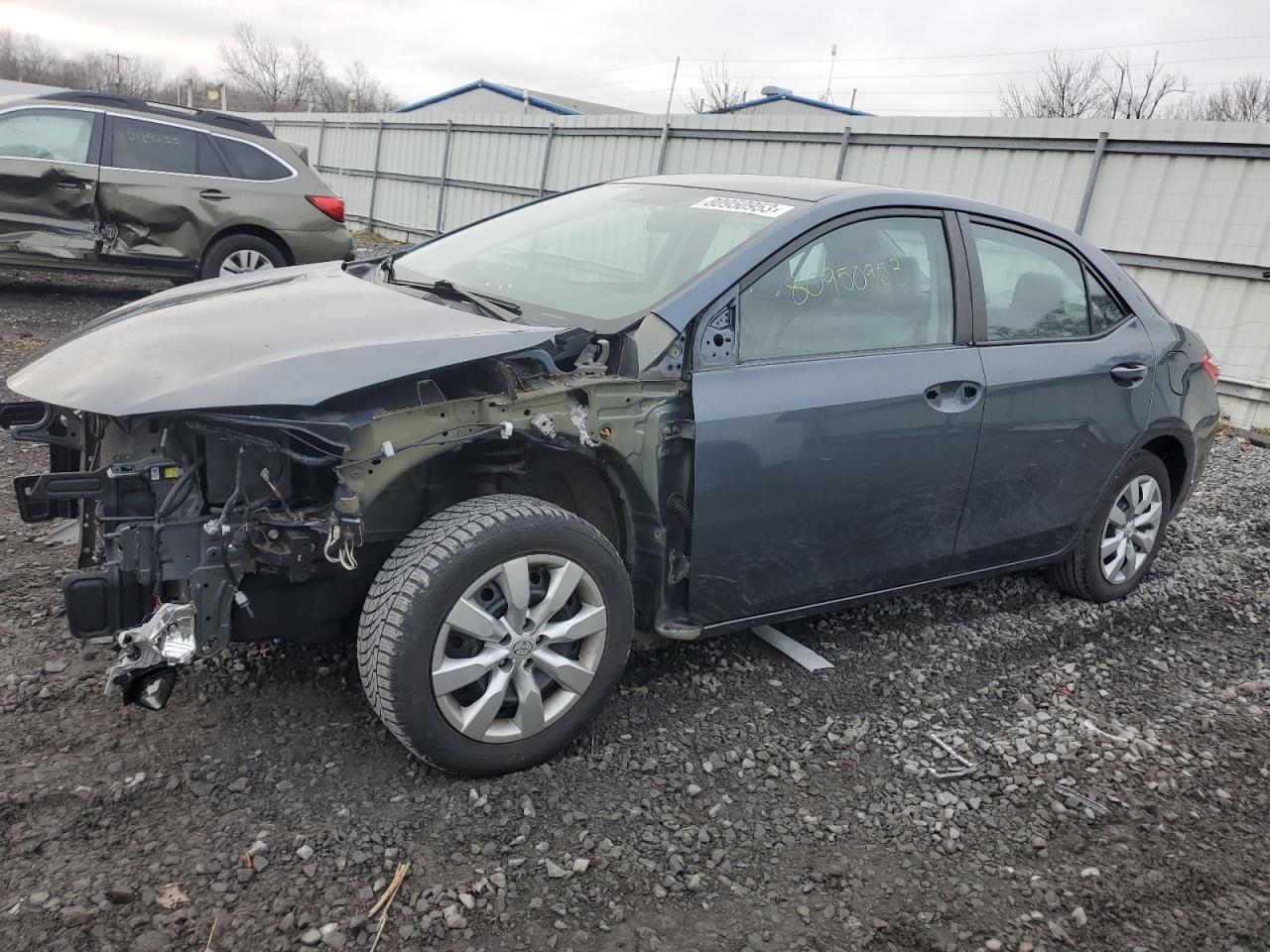 Image 1 of 2016 TOYOTA COROLLA L 2016 with VIN 2T1BURHE6GC705290
