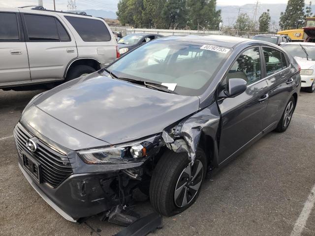 Image 1 of 2017 HYUNDAI IONIQ SEL 2017 with VIN KMHC75LC7HU057341