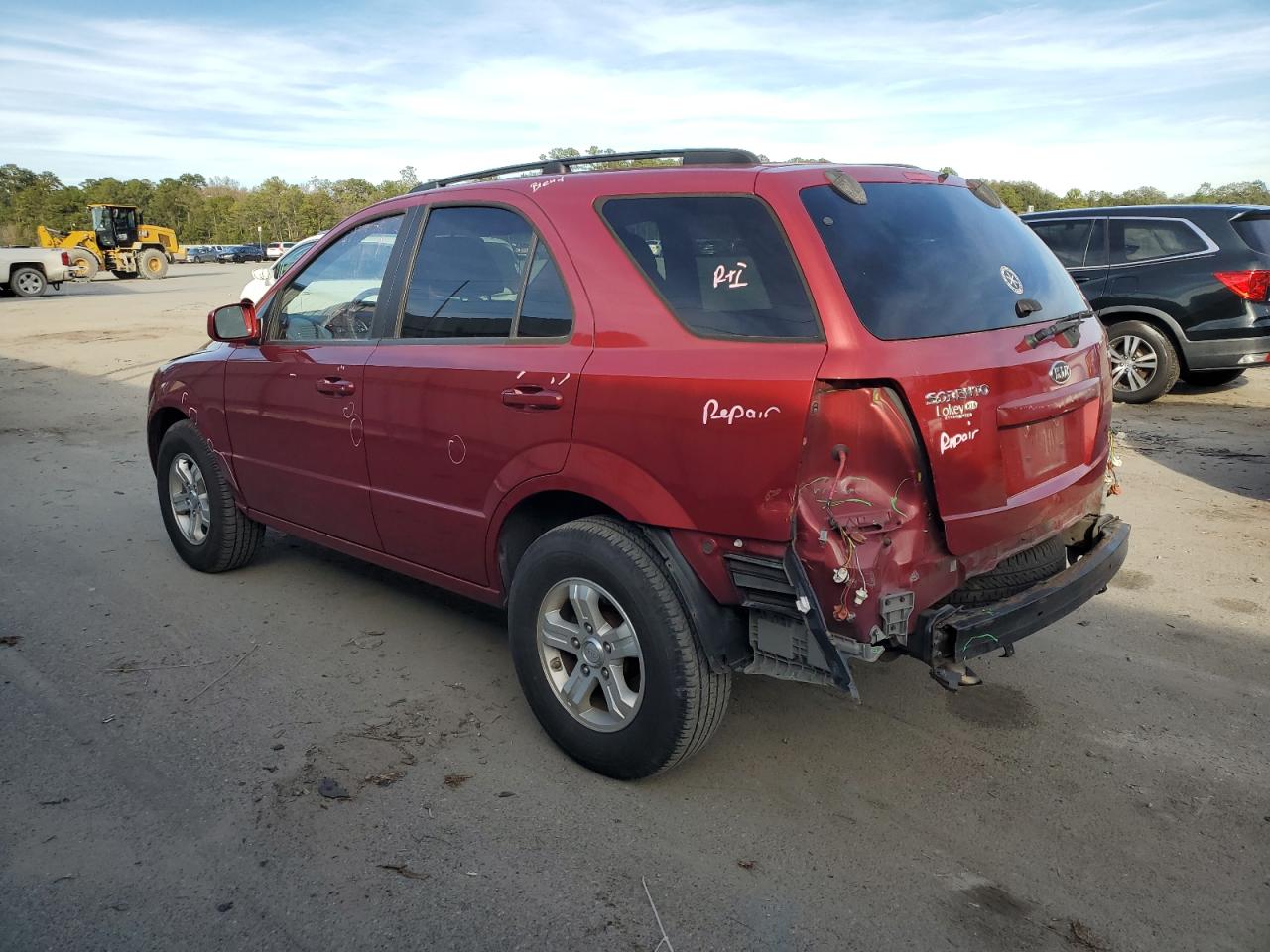 Image 2 of 2009 KIA SORENTO LX 2009 with VIN KNDJD736295882225
