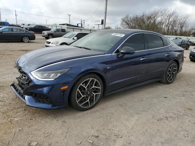 Image 1 of 2021 HYUNDAI SONATA N LINE 2021 with VIN 5NPEK4JC8MH130830