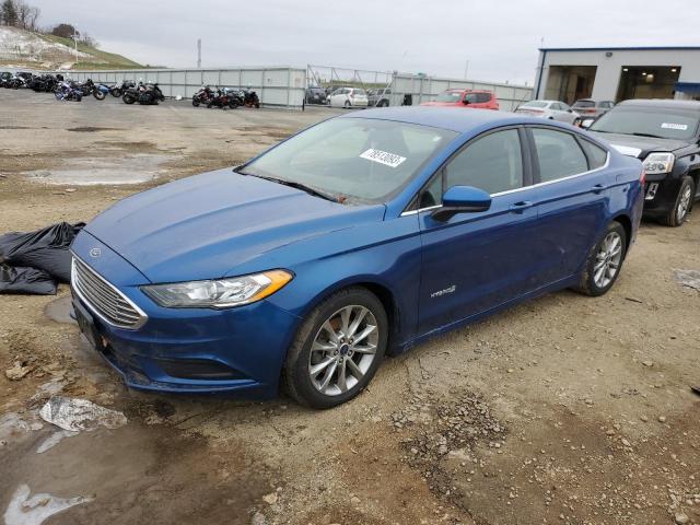 Image 1 of 2017 FORD FUSION SE HYBRID 2017 with VIN 3FA6P0LUXHR314034